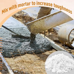 ألياف زجاجية مقواة للخرسانة AR، ألياف GFRC مقطعة، عينة مجانية من الألياف الزجاجية AR للوح الجبس - Product Image 3