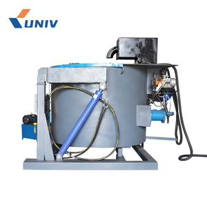 Petit condensateur en acier de four de fonte de fer 150 four de fusion en aluminium en métal industriel 3500 1Kg-kilowatt 500 - Product Image 2