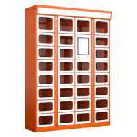 Casier intelligent de retrait de commandes à emporter, armoire de livraison de repas isotherme pour immeubles de bureaux et communautés résidentielles