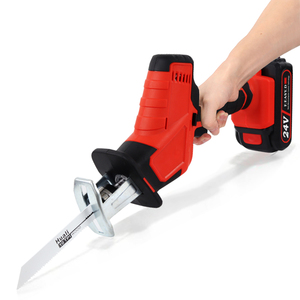 Scie sabre sans fil lithium haute puissance, scie alternative pour couper le bois, le métal, les tubes PVC, lames de coupe, mini-scie portative - Product Image 2