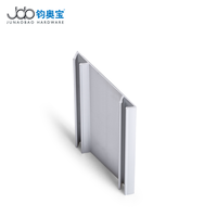 TRABAJO puerta corredera riel de guía de aluminio y kit de ruedas puerta corredera armario