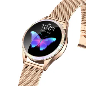 Hot Koop Kingwear Kw20 Luxe Horloge Vrouwen Periode Herinnering Mode P68 Waterdichte Smartwatch