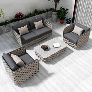 Canapé de jardin sectionnel moderne <span class=keywords><strong>Matelas</strong></span> de salon de patio Canapé d'extérieur modulaire - Product Image 2