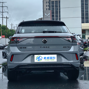 中国使用廉价汽油2024 2025灰色大众T-ROC星光版黑色包装300TSI DSG 2WD汽车出售 - Product Image 3