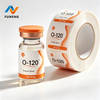 Étiquettes personnalisées pour flacons, résistantes aux basses températures, autocollants pour flacons de 3 ml, étiquettes imperméables pour compléments alimentaires