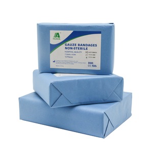 Consumibles médicos de hospital Vendaje absorbente de gasa de algodón 100% <span class=keywords><strong>Wow</strong></span> 3 "X 4,5 m, 4" , 6 "Tamaño de ancho grande, 12 rollos por docena - Product Image 5