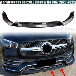 3PCS <b>Car</b> Front Bumper Splitter Lip Spoiler <b>Diffuser</b> Guard Body Kit Cover for Mercedes Benz GLE Class W167 C167 2020 2021 2022 - Product Image 1