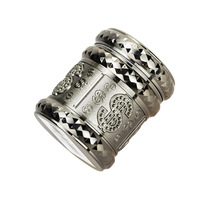 Broyeur manuel à quatre couches de fumée de 44mm Produit chaud Broyeur de cigarettes Accessoires pour fumeurs