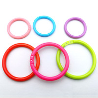 Clips de reliure en plastique colorés en gros |   Anneaux de reliure de 15/30/40/50 mm pour la papeterie de bureau et le scrapbooking DIY
