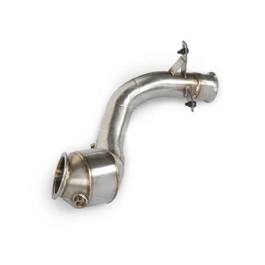 MPER pour <span class=keywords><strong>Mercedes</strong></span> E300 <span class=keywords><strong>E200</strong></span> W213 2.0T 2017-2022 Downpipe en acier inoxydable T304 pour conduite à droite, amélioration des performances sonores sportives - Product Image 1