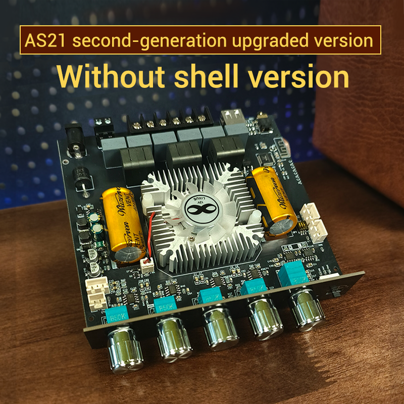 WUZHI ZK-AS21 2G BT Audio Amplifier Module 2.1 Channel TPA3255