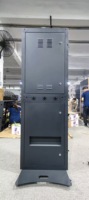 Display LED Pubblicitario da Esterno Impermeabile, Cabinet in Ferro IP65, Lettore di Segnaletica Digitale Portatile per Negozi e Vetrine