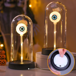 โคมไฟฮาโลวีน LED โคมไฟตาผีตกแต่งแบตเตอรี่ขับเคลื่อนแสงคงที่ในร่มกลางแจ้งปาร์ตี้ฮาโลวีนตกแต่งบ้าน - Product Image 4