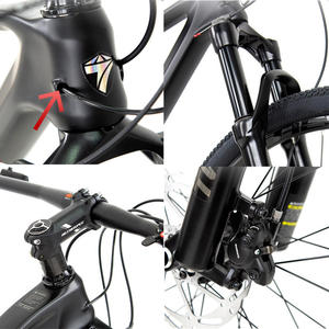 Vélo de montagne à cadre rigide en fibre de carbone de 29 pouces, 12 vitesses, fourche en alliage de magnésium, frein à disque hydraulique M6100, suspension avant - Product Image 3