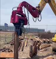 Martillo Vibratorio Hidráulico de Alta Frecuencia para Construcción de Puentes y Carreteras, en Oferta