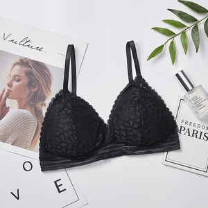 Nuevo Estilo de Ropa Interior Inalámbrica para Mujer, Top Corto de Encaje, <span class=keywords><strong>Bralette</strong></span> de Alta Calidad, Atractivo - Product Image 4