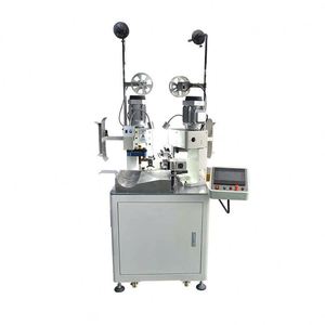 Machine de sertissage automatique à double tête pour fils électroniques, dénudeur de fils en silicone, coupe-fils, équipement électronique - Product Image 6