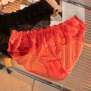 Sexy Briefs Panties Lace Bow Women Underwear Color Rhinestone Transparent Underpant Seamless <strong>Brazilian</strong> Intimate Female <strong>Lingerie</strong> - Product Image 2