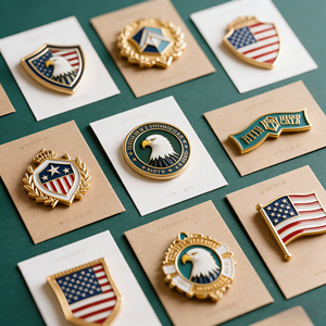 Insignia Metálica <span class=keywords><strong>de</strong></span> Doble Revestimiento <span class=keywords><strong>para</strong></span> un Aspecto Lujoso y <span class=keywords><strong>de</strong></span> Alta Calidad - Product Image 1