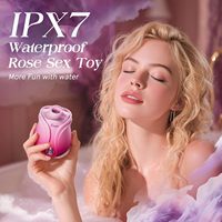 Rosen-Sexspielzeug Saugvibrator mit 10 Saugmodi APP-Steuerung Rosen-Toy Klitoris-Nippel-Sauger Vibratoren Erotikspielzeug für Frauen und Paare