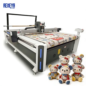 Cortadora de Tela Semiautomática CNC de Alta Eficiencia REMEYA, Máquina de Corte de Prendas con Motor de Rodamientos, Área de Trabajo de 1600x2500 mm - Product Image 1