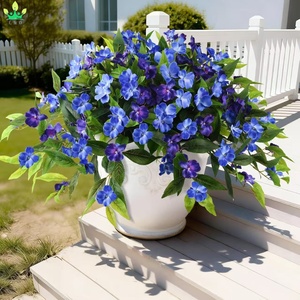 Guirnalda Colgante <span class=keywords><strong>de</strong></span> Flores Artificiales <span class=keywords><strong>de</strong></span> Seda, Rama <span class=keywords><strong>de</strong></span> <span class=keywords><strong>Planta</strong></span> <span class=keywords><strong>de</strong></span> Flor <span class=keywords><strong>de</strong></span> Joyero para Decoración del Hogar, Jardín, Ventana, Caja, Porche y Festividades - Product Image 6