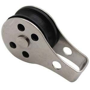 Polea Simple de Acero Inoxidable Isure con Rueda de Nylon para Barcos, Herrajes Marinos, Piezas de Anclaje y Amarre - Product Image 1