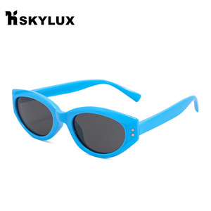 Lunettes de soleil œil de chat pour enfants, protection solaire UV400, monture complète, pour l'extérieur, 23024 - Product Image 5