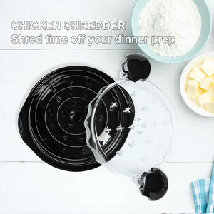 เครื่องบดเนื้อพลาสติกขนาด 10 นิ้ว แบบหมุน รุ่น Twist Garnet Magic Tool พร้อมด้ามจับกันลื่น สำหรับบด<span class=keywords><strong>ไก่</strong></span> - Product Image 6