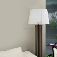 Lampadaire LED moderne avec base E27, corps en acier, lumière blanc chaud pour la maison, le jardin, le lieu de travail - Design chic pour salon et chambre