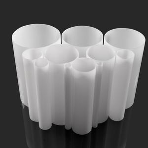 Tube en plexiglas blanc laiteux d'usine, tube rond en acrylique PMMA pour abat-jour et lanternes, tube extrudé de 8 à 1000 mm - Product Image 2