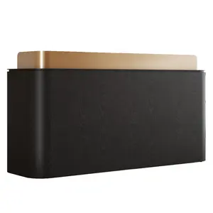미용실 카운터 테이블 리셉션 블랙 골드 화장품 매장 접수 데스크