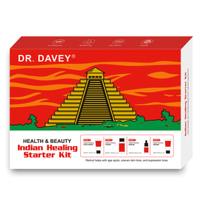 DR.DAVEY hint şifa serum seti cilt bakımı başlangıç kiti yüz yıkama toner serum krem 4 in 1 kontrol yağı tamir akne cilt - Product Image 2