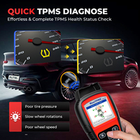 Autel TS508WF Tire Pressure Sensor Battery Full TPMS System Diagnostic WIFI OBD2 Scanner Diagnostic Truck Tires Tyres