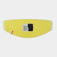 Film anti-buée personnalisé pour casque intégral en fibre de carbone X-1005, lentille transparente, inserts de visière à clipser, autocollant étanche pour Nolan
