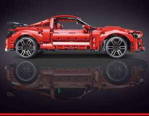 Ford Must ang Shelby GT500-supercoche de carreras, modelo de bloques de construcción, juego técnico, juguetes furiosos, regalos - Product Image 4