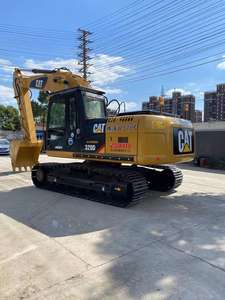 Caterpillar para excavadora de orugas CAT 320D a la venta Shanghai de segunda mano precio bajo excelente rendimiento peso operativo de 20 toneladas - Product Image 3