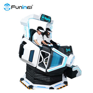 Simulatore di Montagne Russe 9D 360 720 VR <span class=keywords><strong>per</strong></span> <span class=keywords><strong>2</strong></span> <span class=keywords><strong>Persone</strong></span>, Gioco con Rotazione a 360 Gradi <span class=keywords><strong>per</strong></span> Parchi Divertimento e Gaming VR - Product Image 2