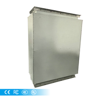 Silencieux d'air carré circulaire Type d'impédance silencieux Angle fer bride reliant l'atténuateur sonore pour les pièces de ventilateur de Ventilation HVAC