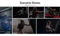 Ensemble de boxe complet en cuir de vachette véritable, design unique, durable, respirant et protecteur, comprenant des gants Superlace, un protège-tête et un protège-guêtres.