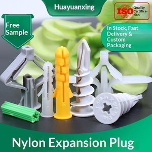 Tornillo de expansión de nylon verde pequeño, abrazadera de tubería, tuerca de expansión de plástico para yeso, tapón de expansión de plástico para uso en aviación, venta al por mayor - Product Image 4