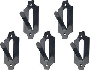 Gancho de calavera montado en la pared con astas de estilo europeo, <span class=keywords><strong>esqueleto</strong></span> de montaña de ciervo de Metal para decoración de baño o exhibición de Joyas - Product Image 1