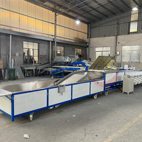 Sorteermachine voor sinaasappels, mandarijnen, citroenen, limoenen, bolvormige vruchten, pomelo's en grapefruits op basis van diameter.