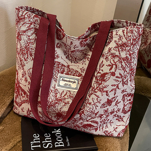 Bolsa de Lona Personalizada, Ecológica, Reutilizable, de Gran Capacidad, para la Playa o Compras, con Bolsillo, Impresión de Logotipo, Bolsa de Viaje - Product Image 5