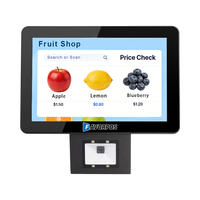 10.1'' Touch Screen Check in Machine Self Service Barcode Checking Price Checker