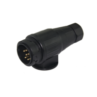 Autone TP01A-7 13Pin 12V Nylon Remorque Plug 7 voies Remorque Pièces ISO11446