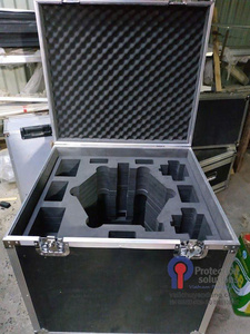 Insert en mousse EVA PE découpé CNC robuste pour la protection des outils techniques et des composants électroniques, plateau d'emballage antichoc - Product Image 4