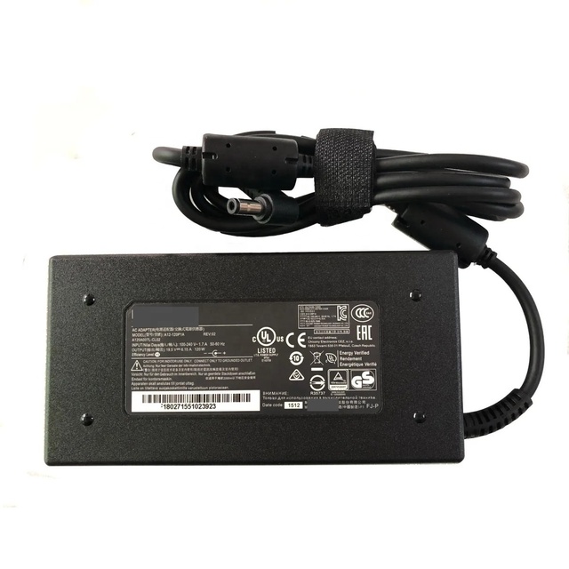 For Chicony 9.5V 6.15A 120W AC Power Adapter for MSI THIN GF63 10SCXR-086CA 5.5*2.5mm Charger A12-120P1A A120A007L-CL02
