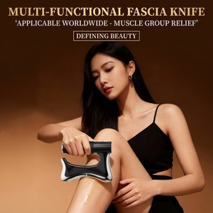 Rechargeable Microcurrent Muscle Scraper ABS Warm Vibration Fascia Massager 40500RPM Body Relaxation Tool - Product Image 2