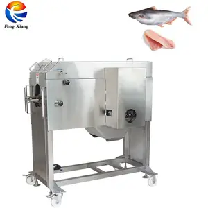 Máquina de filtro automática industrial para processamento de peixes de tilápia Basa